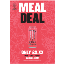 MONSTER - POSTER - PIPELINE PUNCH MEAL DEAL - PORTRAIT