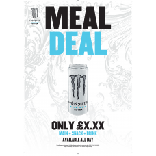 MONSTER - POSTER - ULTRA MEAL DEAL – PORTRAIT