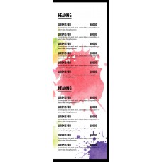 MENU - ILLUSTRATION - 105x297 - PORTRAIT
