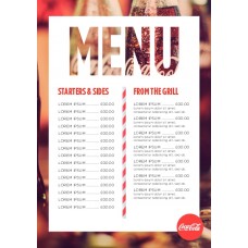 MENU - LIFESTYLE - PORTRAIT - 2PP