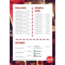 MENU - LIFESTYLE - PORTRAIT - 2PP