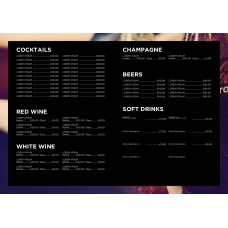 MENU - LIFESTYLE PREMIUM - LANDSCAPE