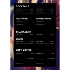 MENU - LIFESTYLE PREMIUM - PORTRAIT - 2PP