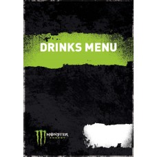 MENU - MONSTER - DRINK MENU - OPTION 2 - PORTRAIT