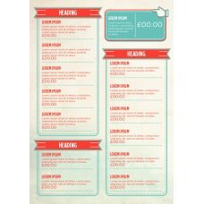 MENU - RETRO - PORTRAIT