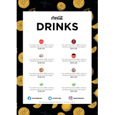MENU - SCREEN DRINKS - PORTRAIT