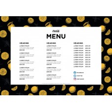 MENU - SCREEN DRINKS - LANDSCAPE
