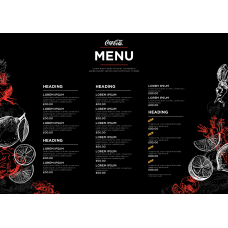 MENU - SCREEN - LANDSCAPE