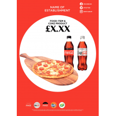 ROUTE 2 - MEAL DEAL POSTER - 1 FOOD - 2 DRINK