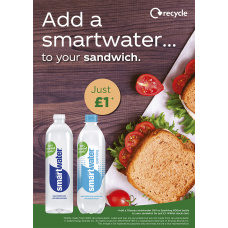 POSTER - MEAL DEAL - ADD A SMARTWATER