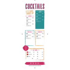 COKE GENERIC COCKTAIL MENU WHITE SLIM