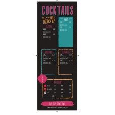 COKE GENERIC COCKTAIL MENU BLACK SLIM