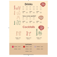 COKE GENERIC DRINKS MENU