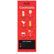 COKE LICENSED COCKTAIL MENU RED SLIM V2