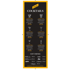 SCHWEPPES - COCKTAIL MENU - 105x297